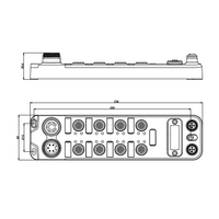 FCEC-8LKM-8A-M ELCO IO-LINK MASTER, ETHERCAT, WEBSERVER, 8XCLASS-A, IO-LINK, MAX.16 DI / 8 DO, 8XM12 A-CODE 5PIN, 2XM12 D-CODE 4PIN, 2XM12 L-CODE 5PIN, METAL, IP67